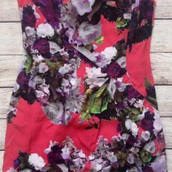 Nanette Lepore Forbidden Love Mini Floral Dress - Picture 7 of 7